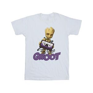 Guardians Of The Galaxy Mens Groot Casette T-Shirt / White